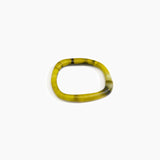 Dinosaur Designs Slate Bangle in Malachite Colour resin with Wide Fit