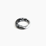 Dinosaur Designs Earth Bangle in Black Marble Colour resin with Regular Fit