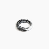 Dinosaur Designs Earth Bangle in Black Marble Colour resin with Regular Fit