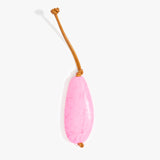 Dinosaur Designs Pebble Keyring in Parakeet Colour resin