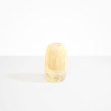 Dinosaur Designs Medium Pebble Vase in Lemon Colour resin