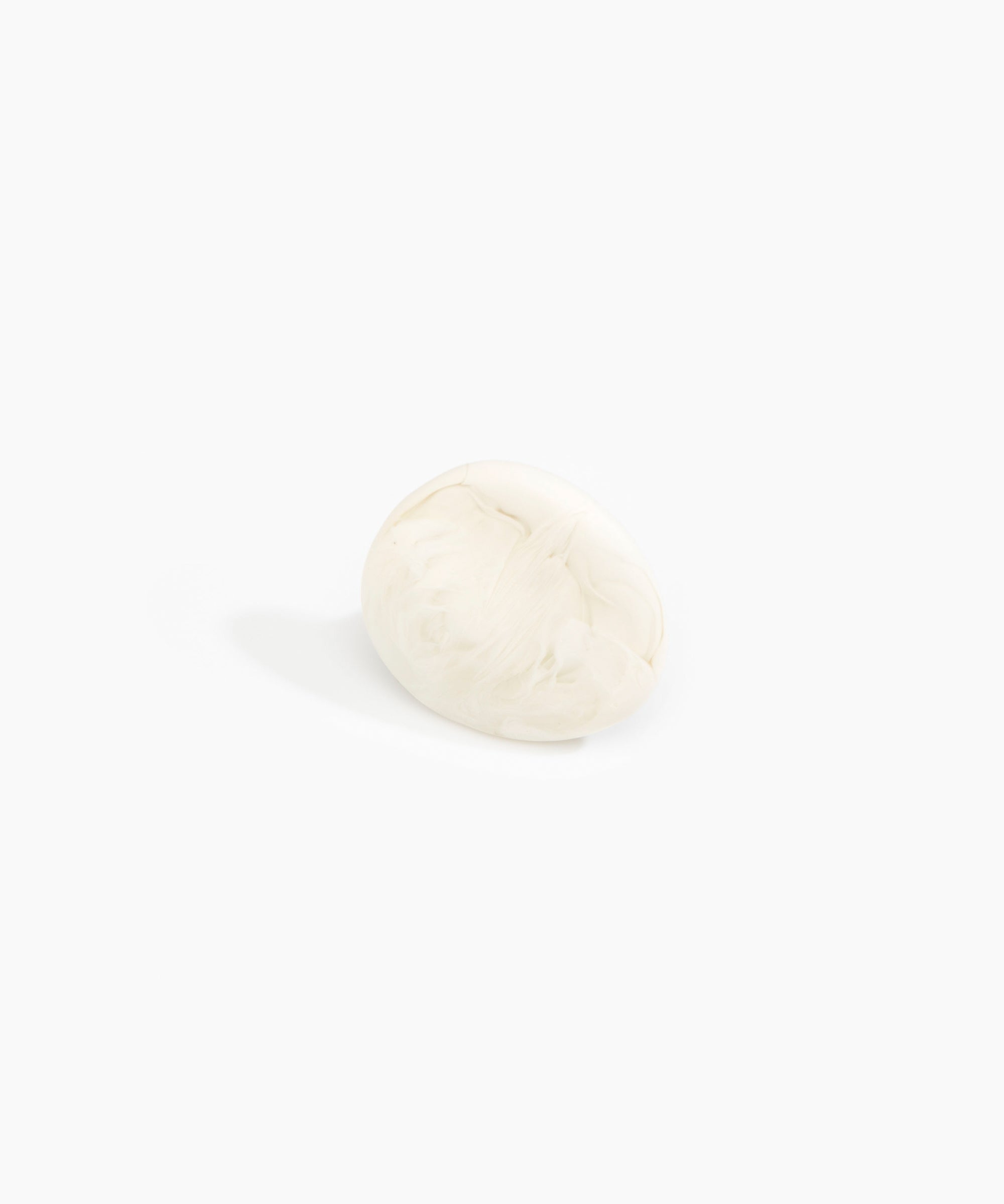 Dinosaur Designs Stone Ring in Chalk Swirl Colour resin with Wide Fit