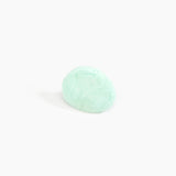 Dinosaur Designs Stone Ring in Mint Colour resin with Wide Fit