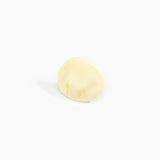 Dinosaur Designs Stone Ring in Lemon Colour resin with Wide Fit