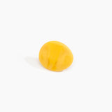 Dinosaur Designs Stone Ring in Honeycomb Colour resin with Wide Fit