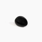 Dinosaur Designs Stone Ring in Black Colour resin with Wide Fit