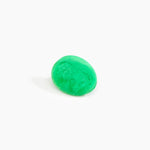 Dinosaur Designs Stone Ring in Leaf Colour resin with Wide Fit