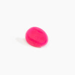 Dinosaur Designs Stone Ring in Flamingo Colour resin with Wide Fit