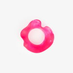 Dinosaur Designs Orchid Bangle in Flamingo Colour resin with Wide Fit