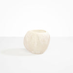 Dinosaur Designs Large Rock Vase in Chalk Swirl Colour resin