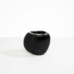 Dinosaur Designs Large Rock Vase in Black Marble Colour resin