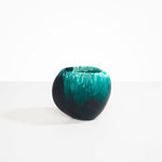 Dinosaur Designs Large Rock Vase in Lagoon Colour resin