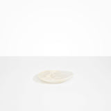 Dinosaur Designs Pebble Side Plate in Chalk Swirl Colour resin