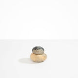 Dinosaur Designs Medium Pebble Jar in Sandy Pearl Colour resin