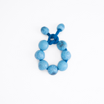 Dinosaur Designs Bold Ball Bracelet in Sky Colour resin with One Size Fit