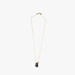 Dinosaur Designs Joie De Vivre Pendant in Black Marble Colour resin with Gold-Filled Material