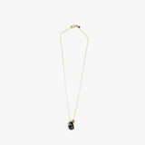Dinosaur Designs Joie De Vivre Pendant in Black Marble Colour resin with Gold-Filled Material