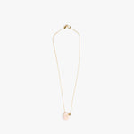 Dinosaur Designs Joie De Vivre Pendant in Rose Swirl Colour resin with Gold-Filled Material