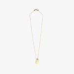 Dinosaur Designs Joie De Vivre Pendant in Lemon Colour resin with Gold-Filled Material