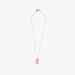Dinosaur Designs Joie De Vivre Pendant in Parakeet Colour resin with Gold-Filled Material