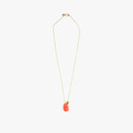 Dinosaur Designs Joie De Vivre Pendant in Lychee Colour resin with Gold-Filled Material