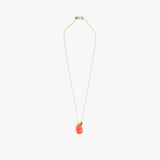 Dinosaur Designs Joie De Vivre Pendant in Lychee Colour resin with Gold-Filled Material