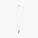 Dinosaur Designs Joie De Vivre Pendant in White Marble Colour resin with Gold-Filled Material