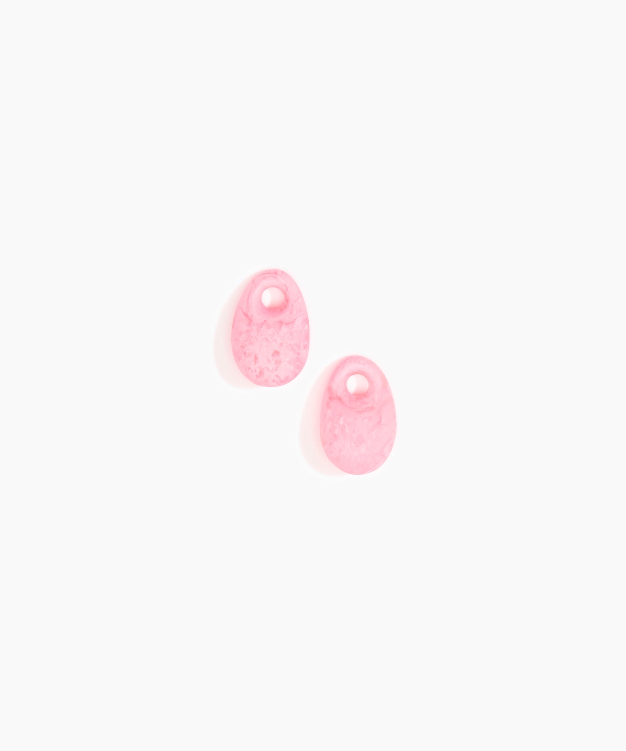 Dinosaur Designs Small Rock Beads in Parakeet Colour resin