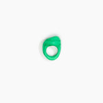 Dinosaur Designs Pebble Ring in Leaf Colour resin with Regular Fit