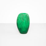 Dinosaur Designs Bold Skipping Stone Vase in Leaf Colour resin