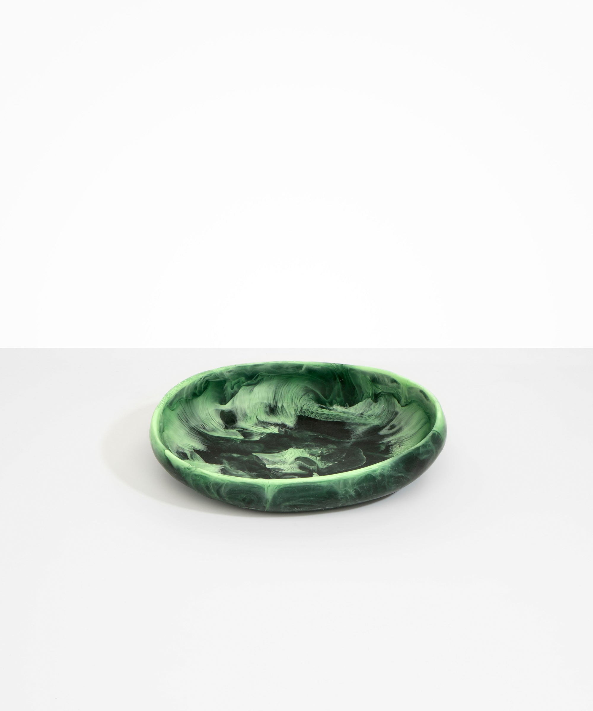 Dinosaur Designs Medium Earth Bowl in Moss Colour resin