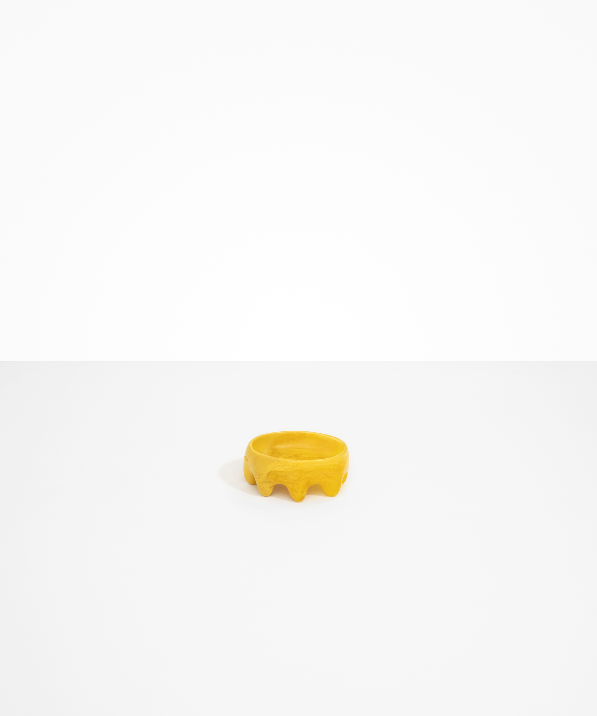 Dinosaur Designs Crown Dish in Honeycomb Colour resin