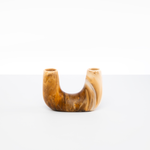 Dinosaur Designs Small Branch Vase in Light Horn Colour resin