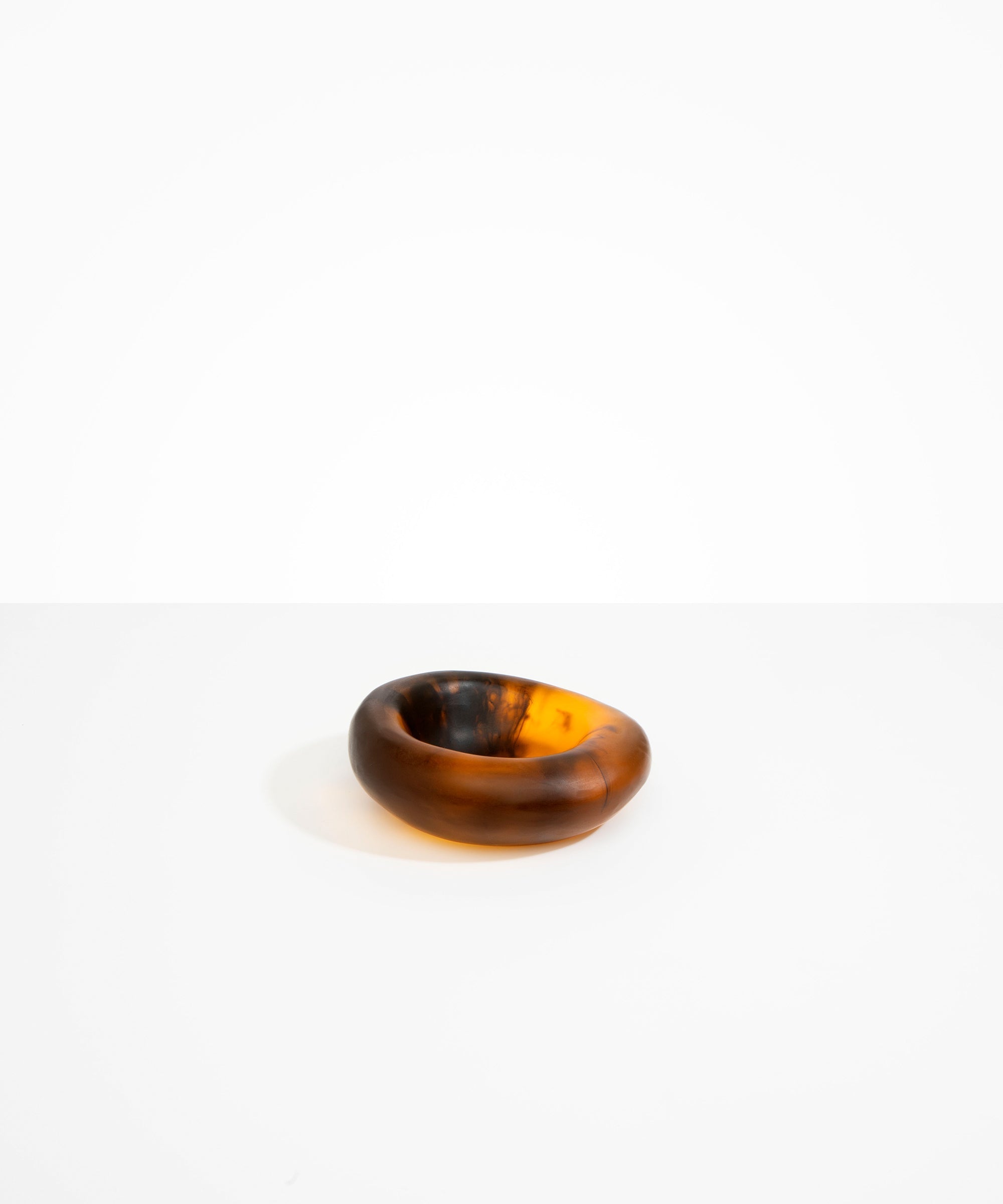 Dinosaur Designs Drift Dish in Tortoise Colour resin