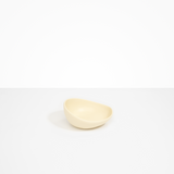 Dinosaur Designs Flow Dessert Bowl in Cream Colour resin