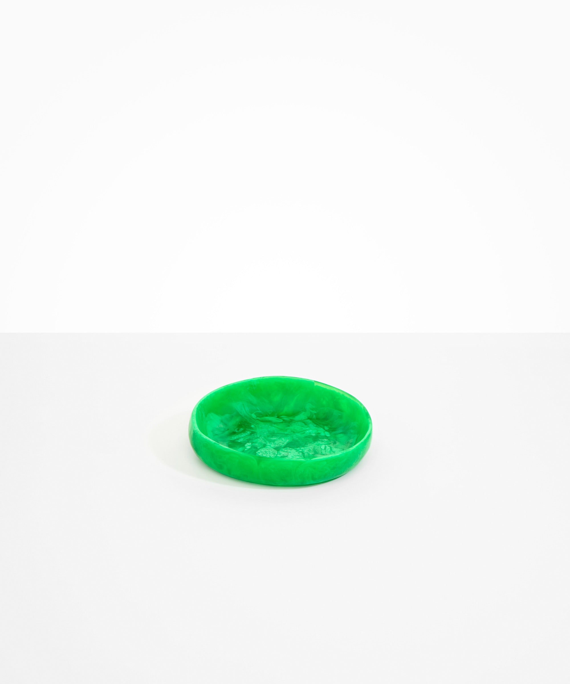 Dinosaur Designs Small Earth Bowl in Leaf Colour resin