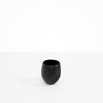 Dinosaur Designs Large Rock Cup in Black Colour resin