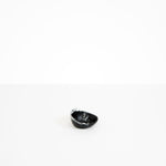 Dinosaur Designs Flow Spice Dish in Black Marble Colour resin