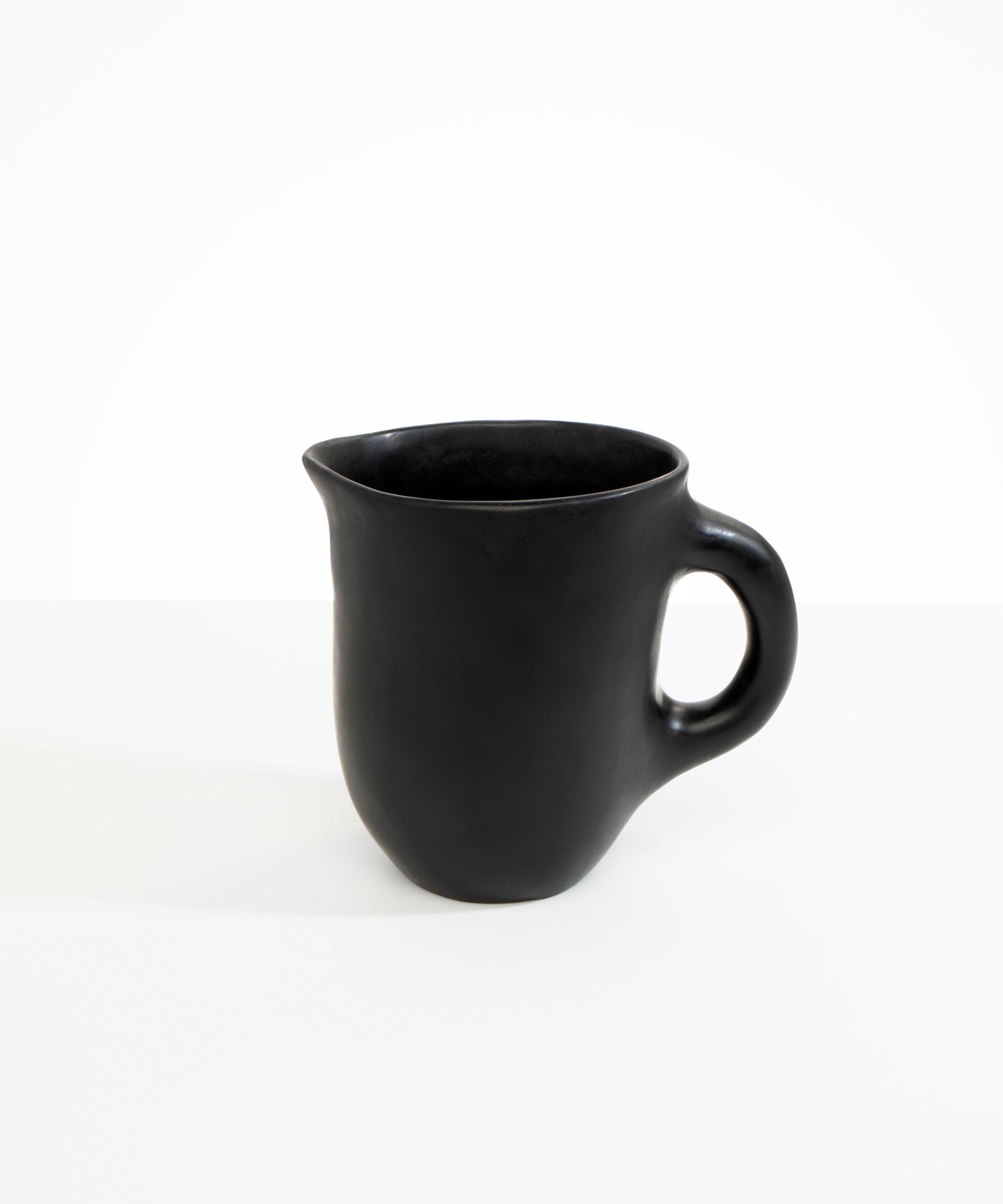 Dinosaur Designs Large Rock Jug in Black Colour resin
