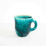 Dinosaur Designs Large Rock Jug in Lagoon Colour resin