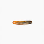 Dinosaur Designs Stone Butter Knife in Dark Horn Colour resin