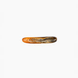 Dinosaur Designs Stone Butter Knife in Dark Horn Colour resin