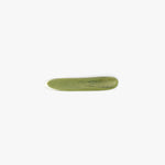Dinosaur Designs Stone Butter Knife in Olive Colour resin