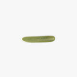 Dinosaur Designs Stone Butter Knife in Olive Colour resin