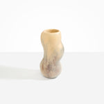 Dinosaur Designs Medium Valley Vase in Sandy Pearl Colour resin