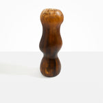 Dinosaur Designs Large Mountain Vase in Dark Horn Colour resin