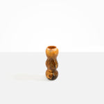Dinosaur Designs Small Mountain Vase in Dark Horn Colour resin