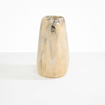 Dinosaur Designs Grand Pebble Vase in Sandy Pearl Colour resin