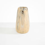 Dinosaur Designs Grand Pebble Vase in Sandy Pearl Colour resin