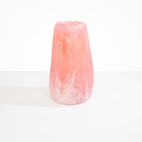 Dinosaur Designs Grand Pebble Vase in Shell Pink Colour resin